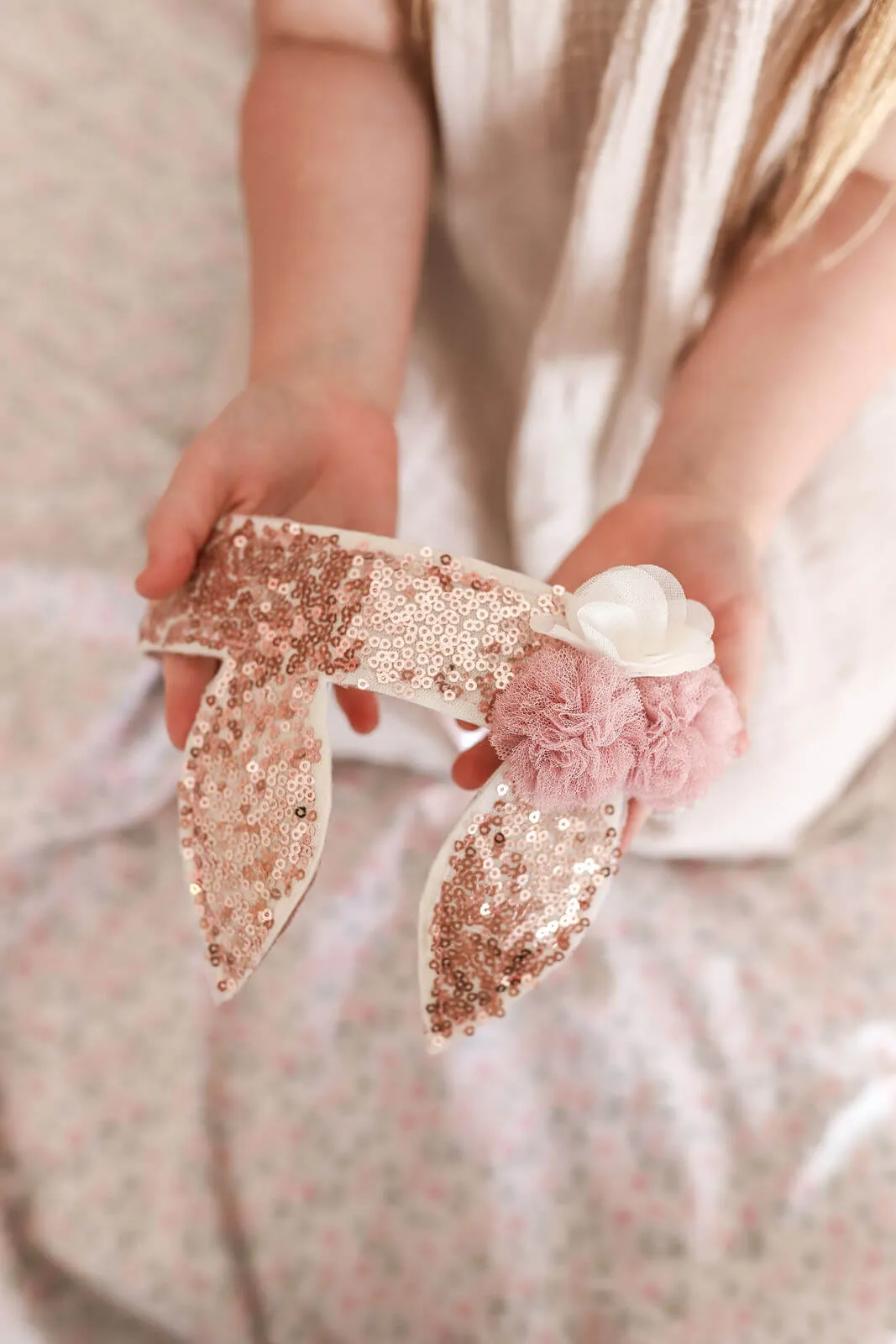 Alimrose Crown | Gold Sequin BUNNY