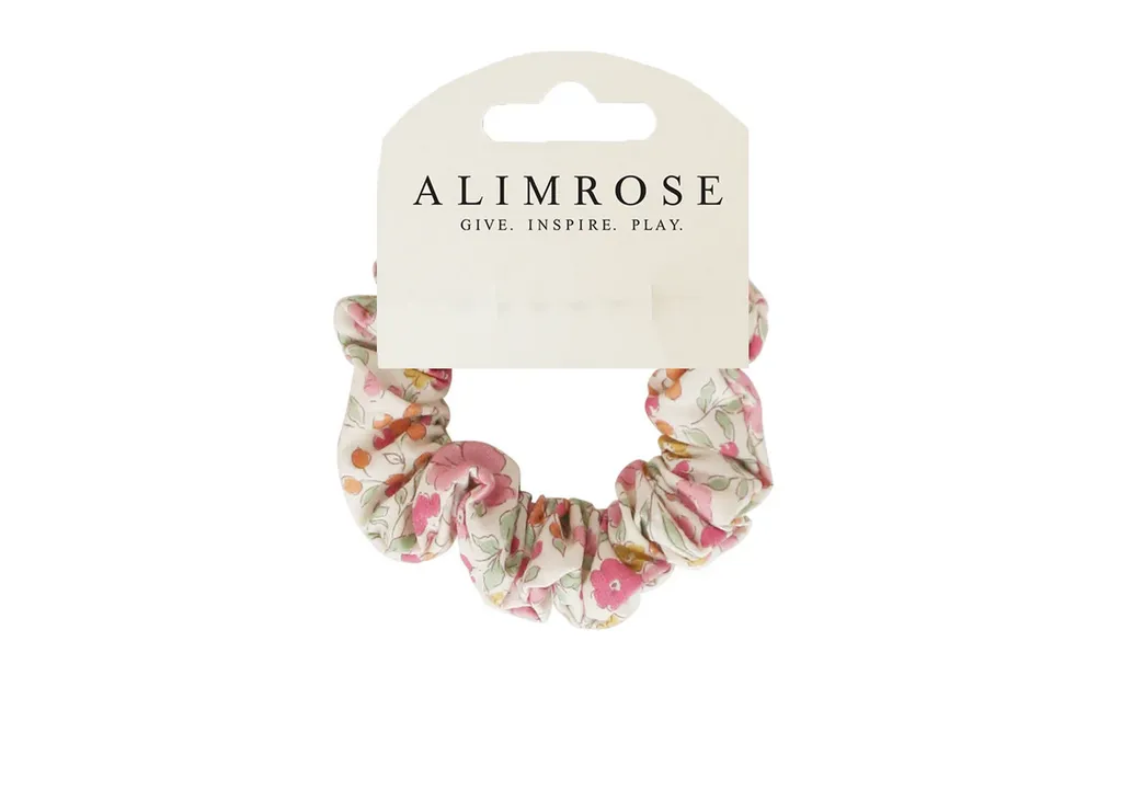 Alimrose Hair Scrunchie | Rose Garden