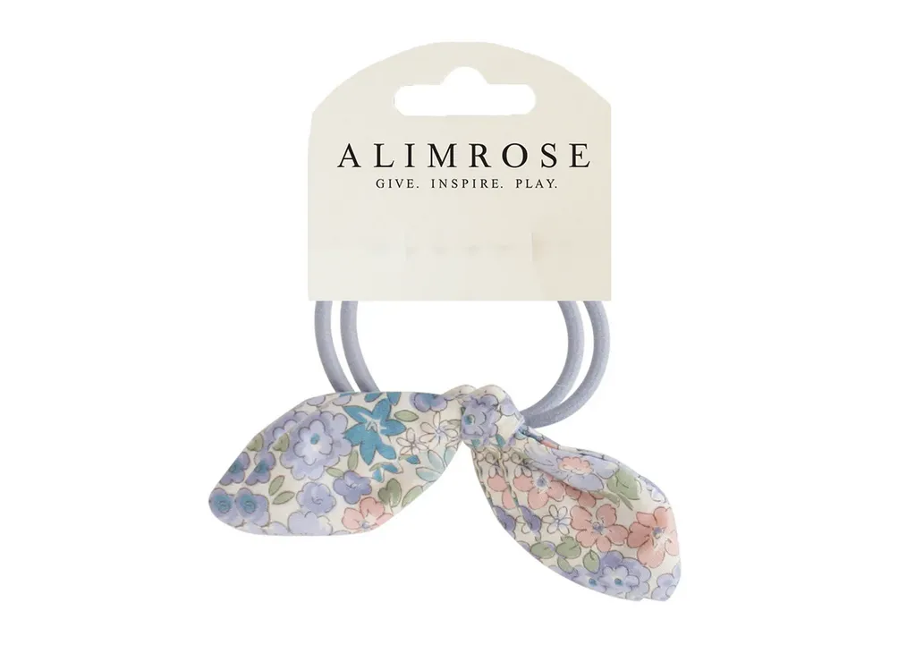 Alimrose Hair Ties Bunny | Liberty Blue