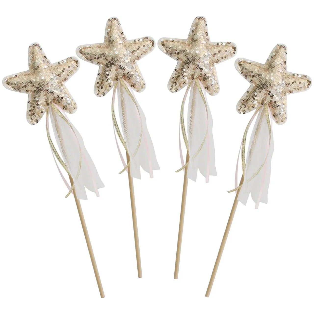 Alimrose Magic Wand Star | SEQUIN Gold