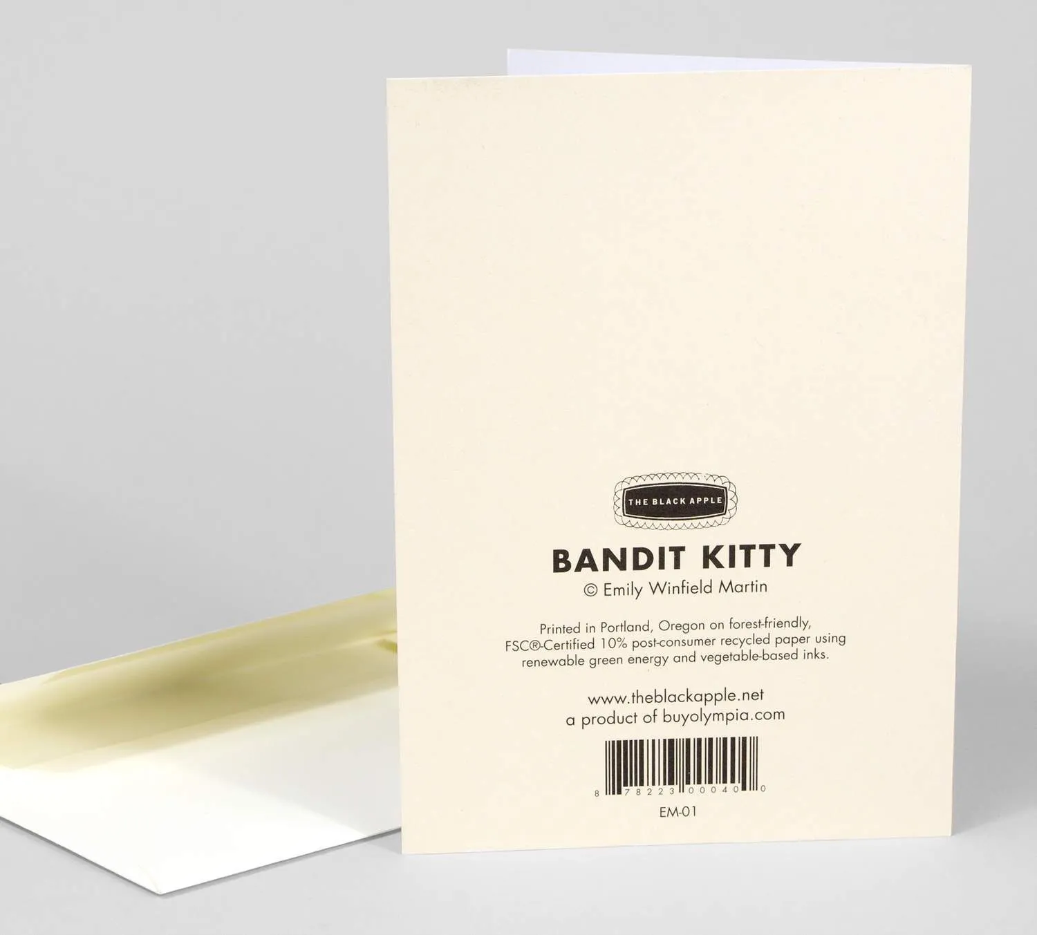 Bandit Kitty Card