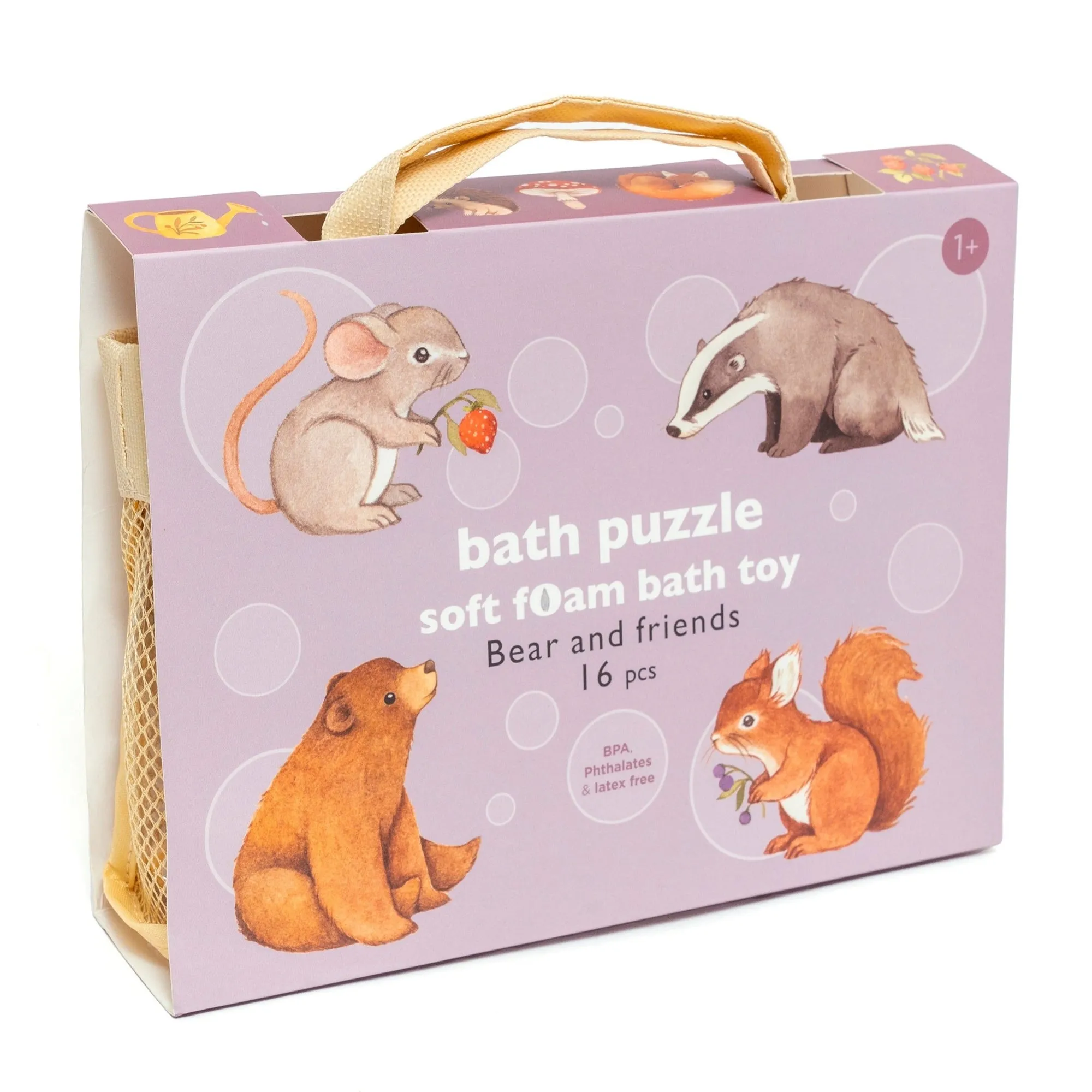 Bath Puzzle Soft Foam | BEAR   FRIENDS