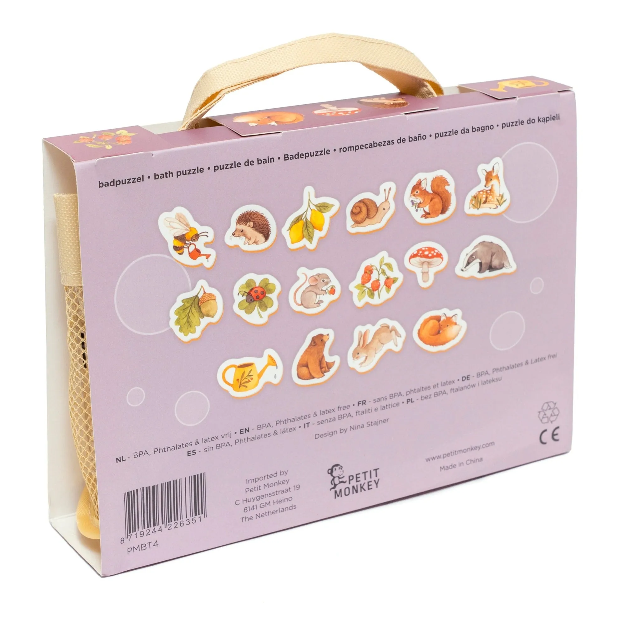 Bath Puzzle Soft Foam | BEAR   FRIENDS