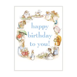 Beatrix Potter Card | Happy Birthday