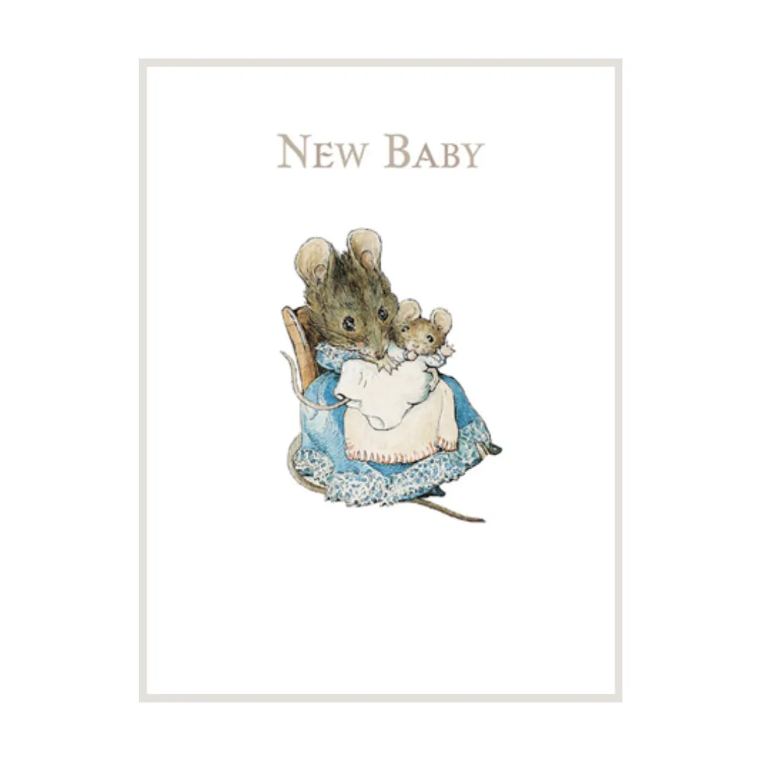 Beatrix Potter Card | New Baby