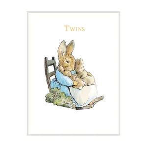 Beatrix Potter Card | Twins