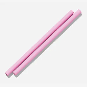Bink Silicone Straws - 2 Pack | Bubblegum