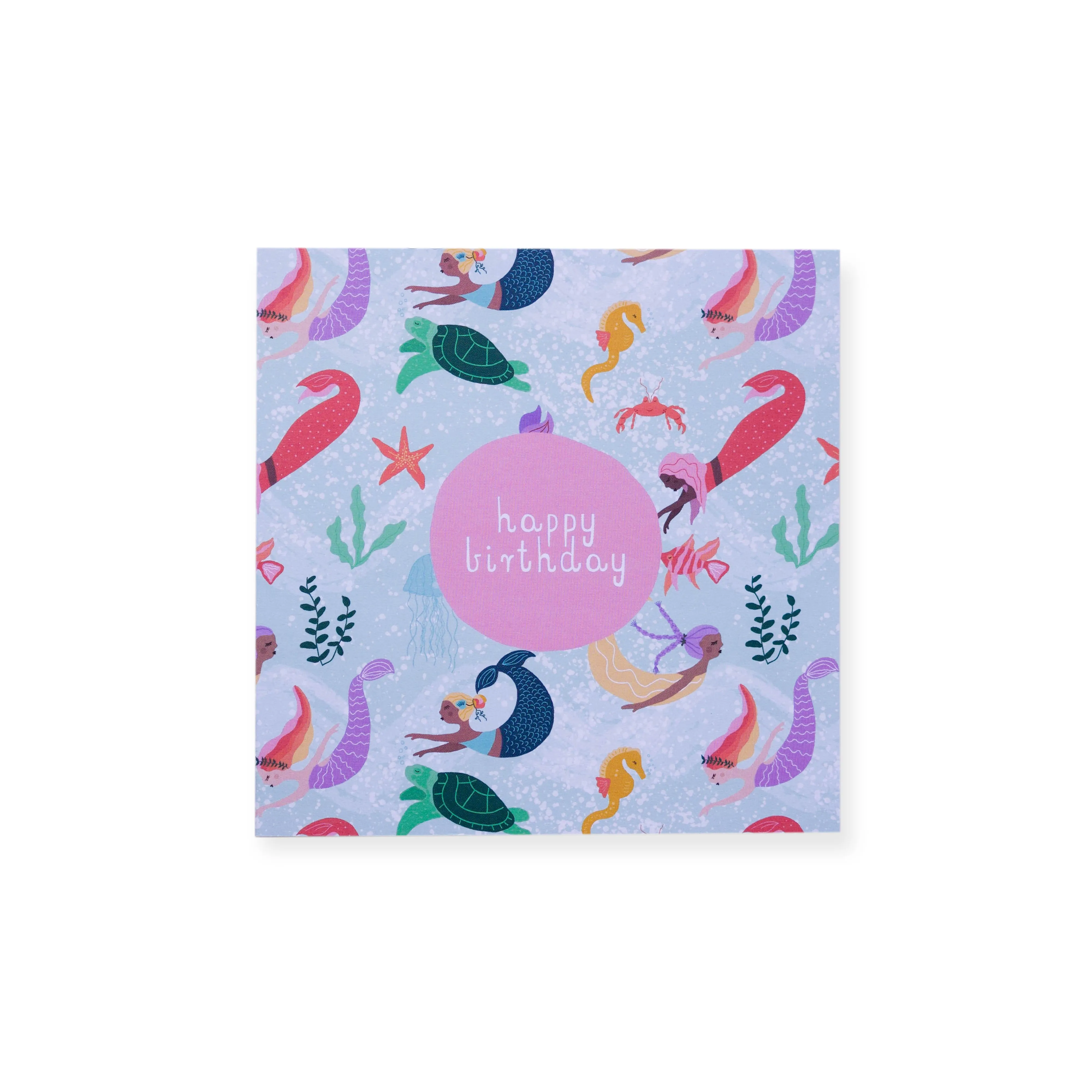 Birthday Card – Mermaid Splash