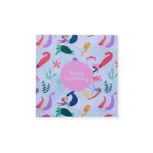 Birthday Card – Mermaid Splash