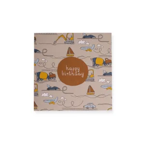 Birthday Card – Transport