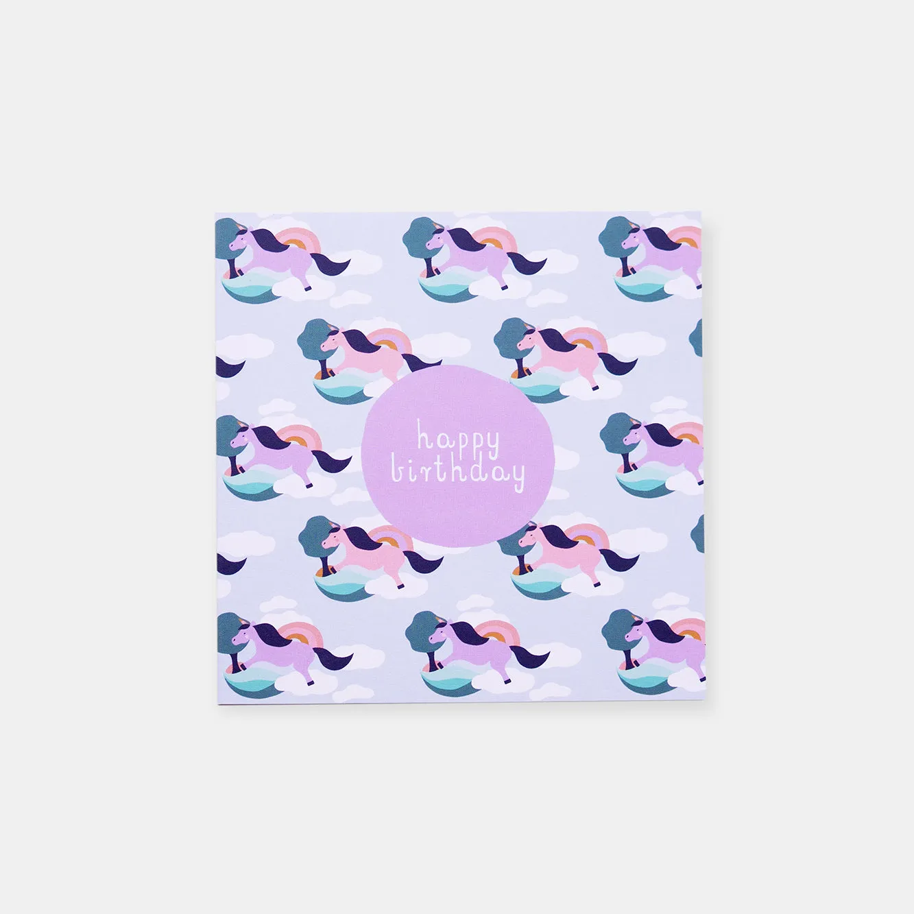 Birthday Card – Unicorn Play