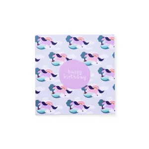 Birthday Card – Unicorn Play