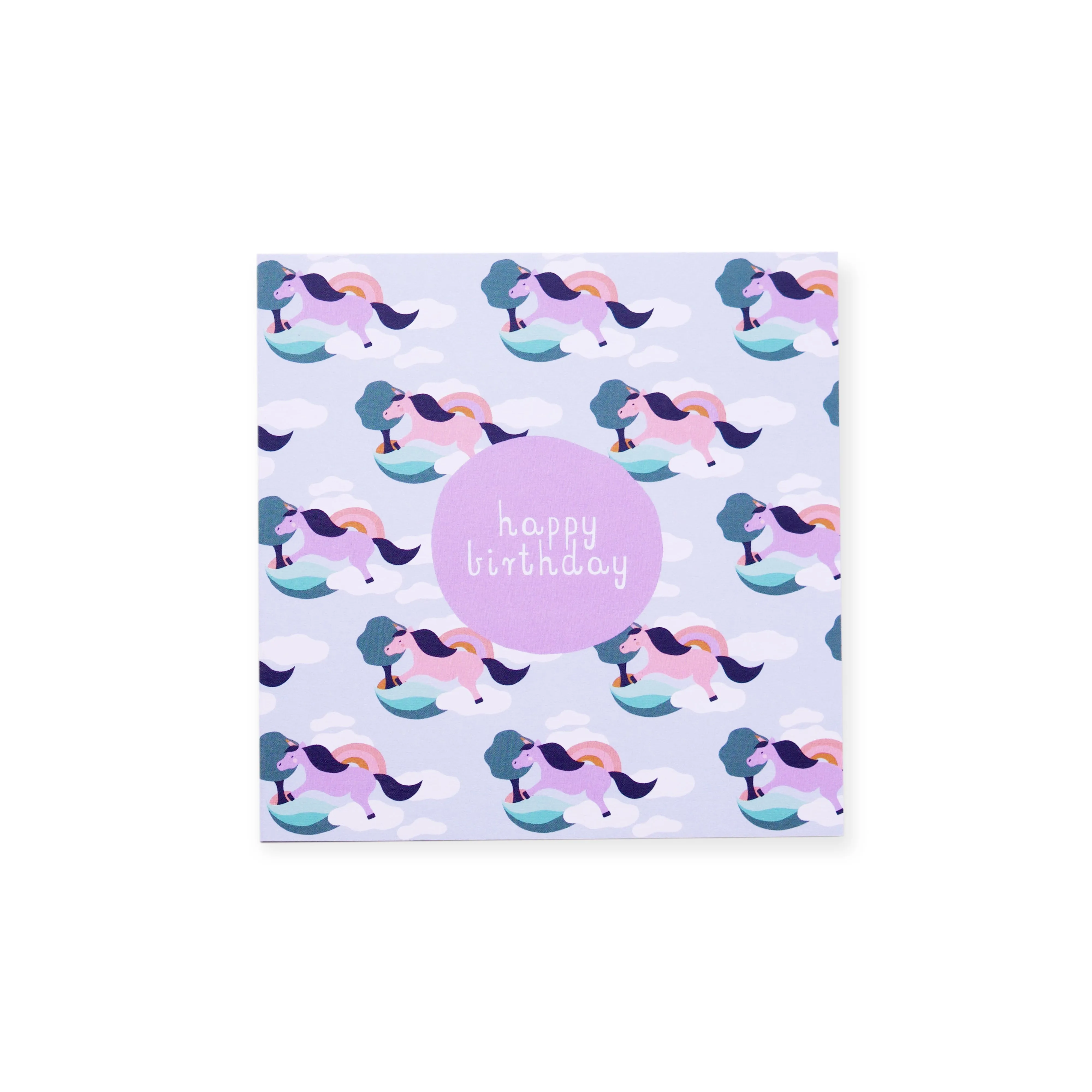 Birthday Card – Unicorn Play