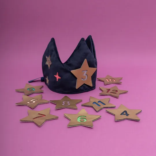 Birthday Crown Numbers 3-12