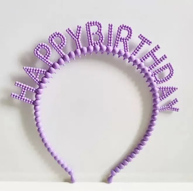 Birthday Hair Band