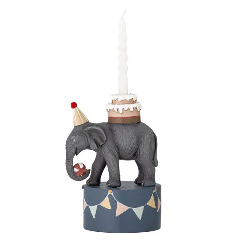 Bloomingville Flor Birthday Candle Holder | Elephant