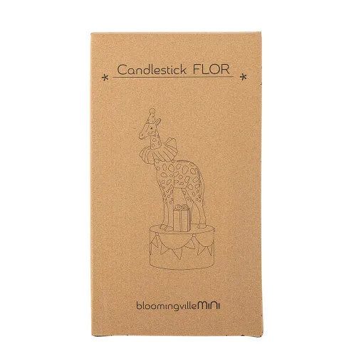 Bloomingville Flor Birthday Candle Holder | Giraffe