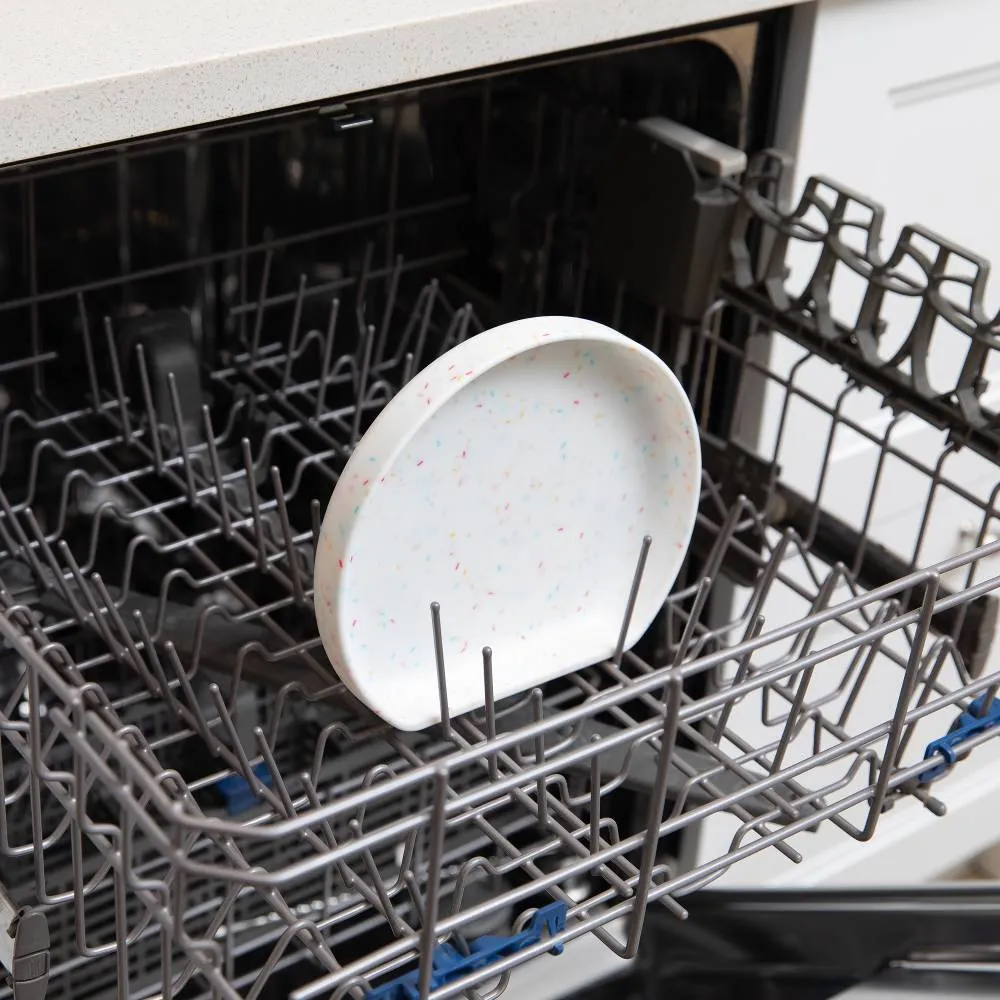 Bumkins Silicone Grip Plate | Vanilla Sprinkle
