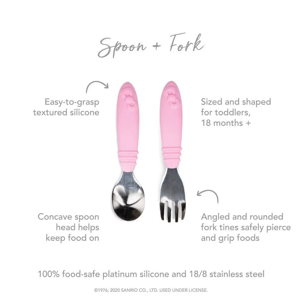 Bumkins Spoon and Fork | Sanrio Hello Kitty