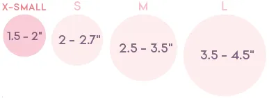Button Pom Maker – Baby Pink Extra Small