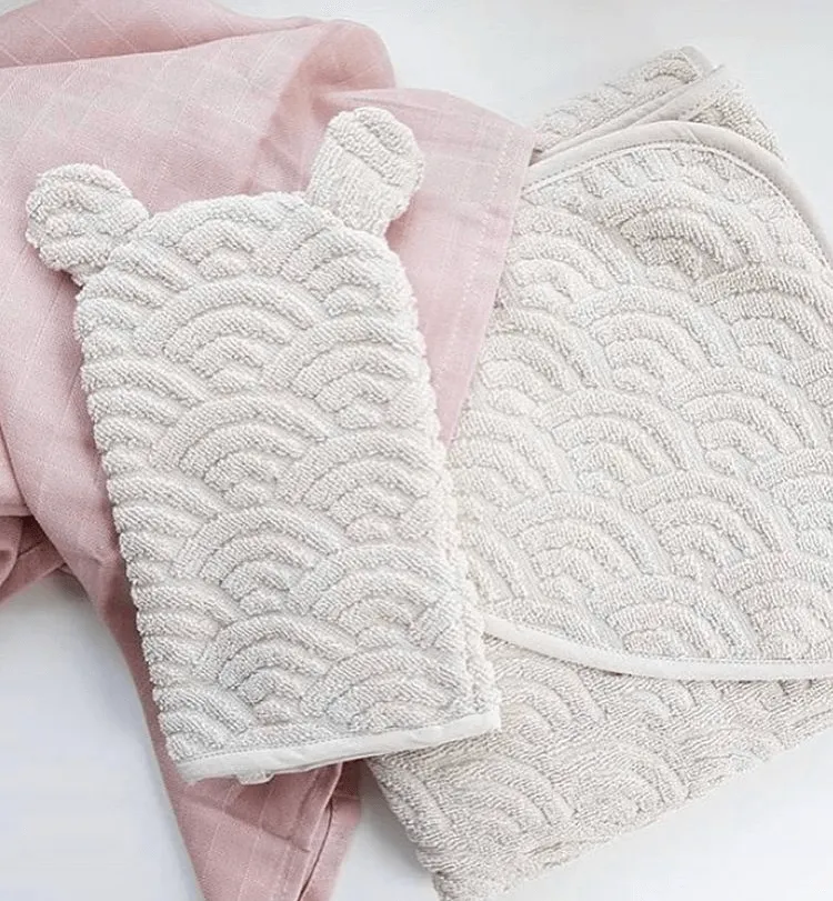 Cam Cam Wash Glove - Off-White