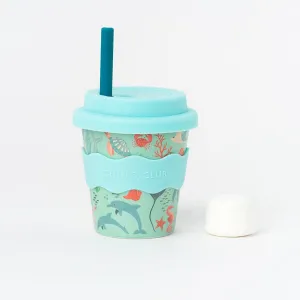 Chino Club | Baby Chino Cup 4oz   Straw | Sea Animals