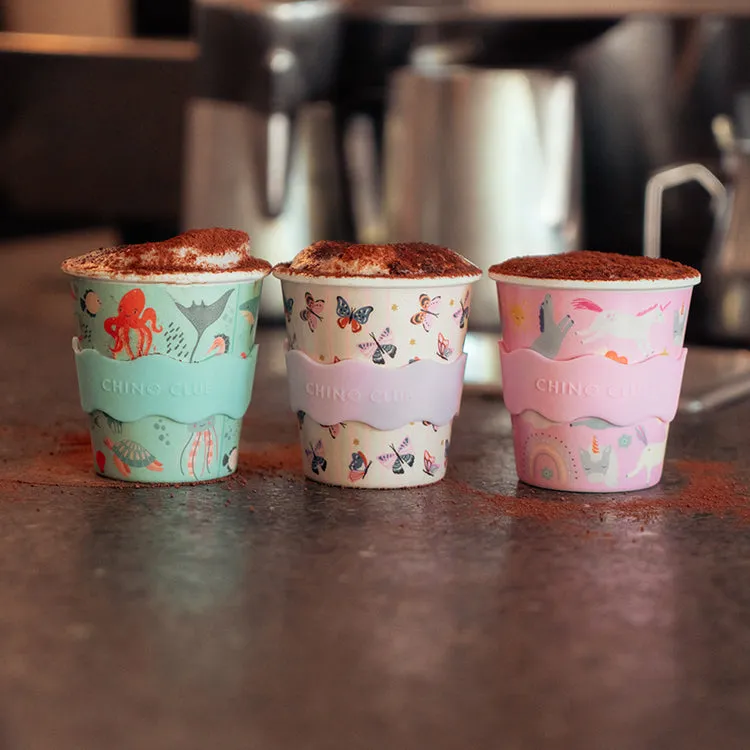 Chino Club | Baby Chino Cup 4oz   Straw | Sea Animals