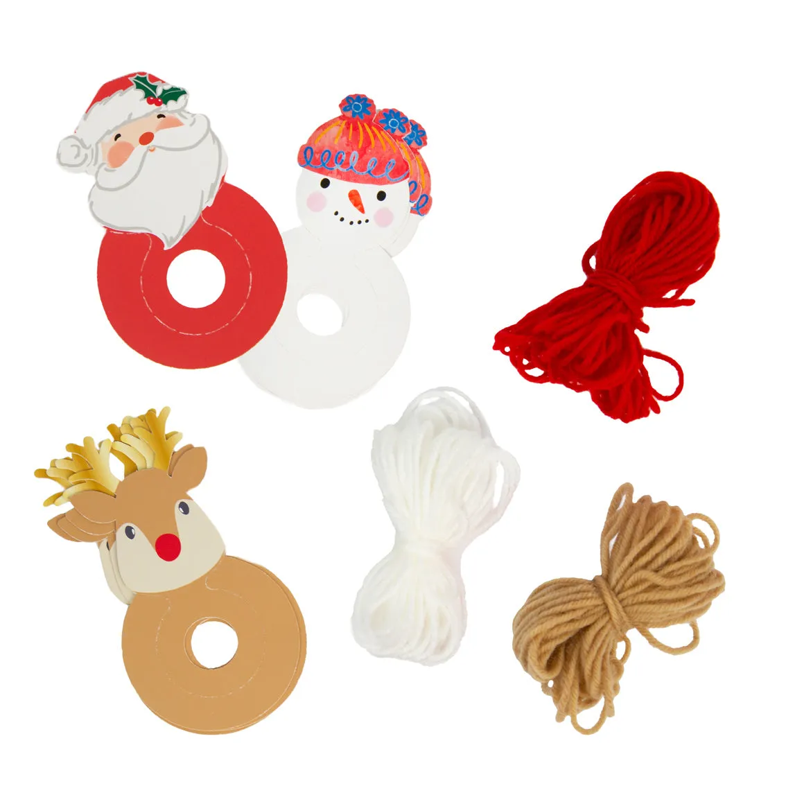 Christmas Craft - Make Your Own Christmas Pom Pom Decorations