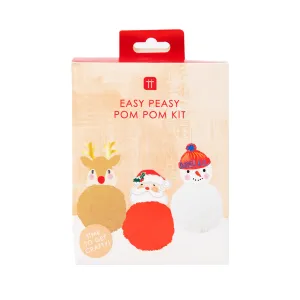 Christmas Craft - Make Your Own Christmas Pom Pom Decorations
