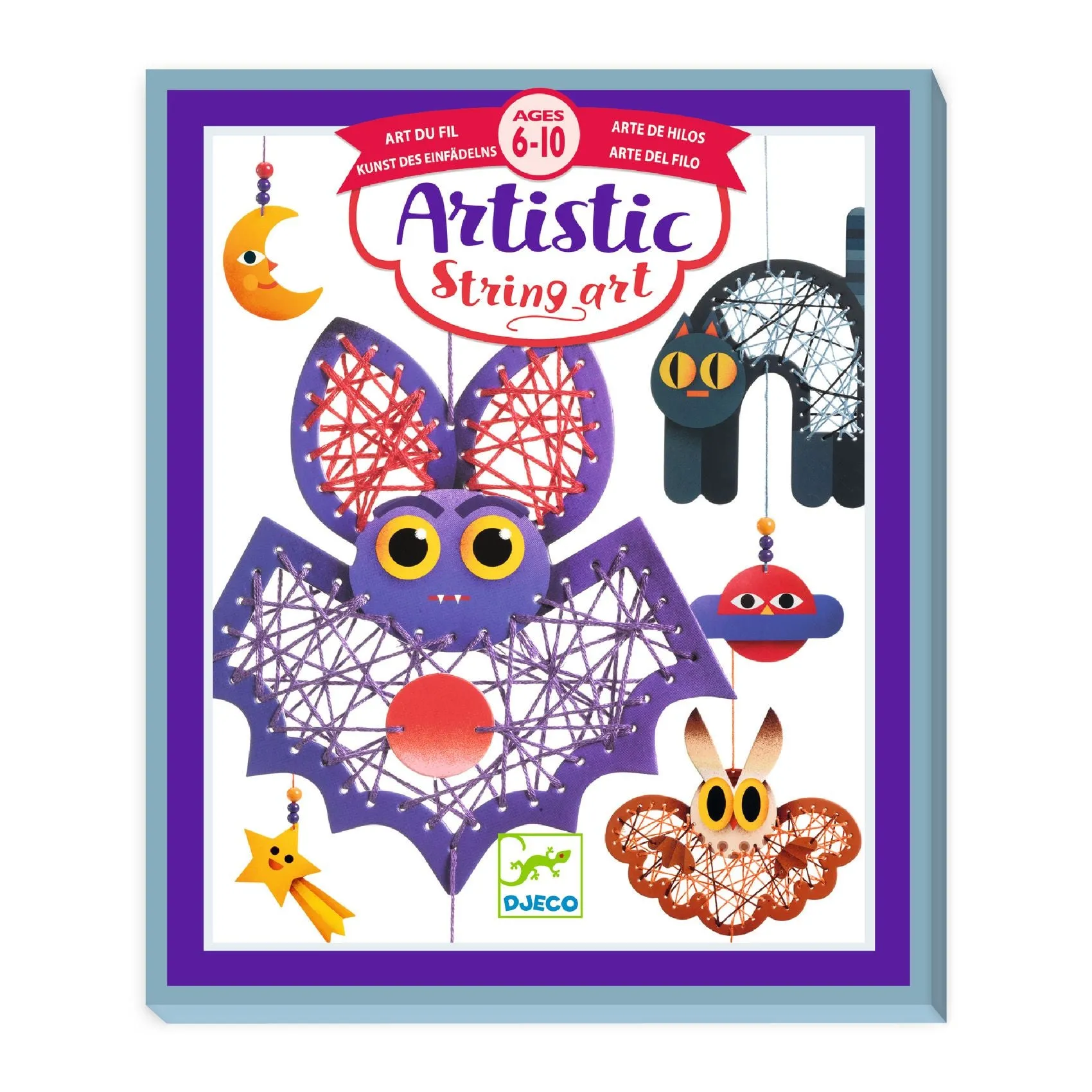 Djeco Craft | Artistic String Art Night-time
