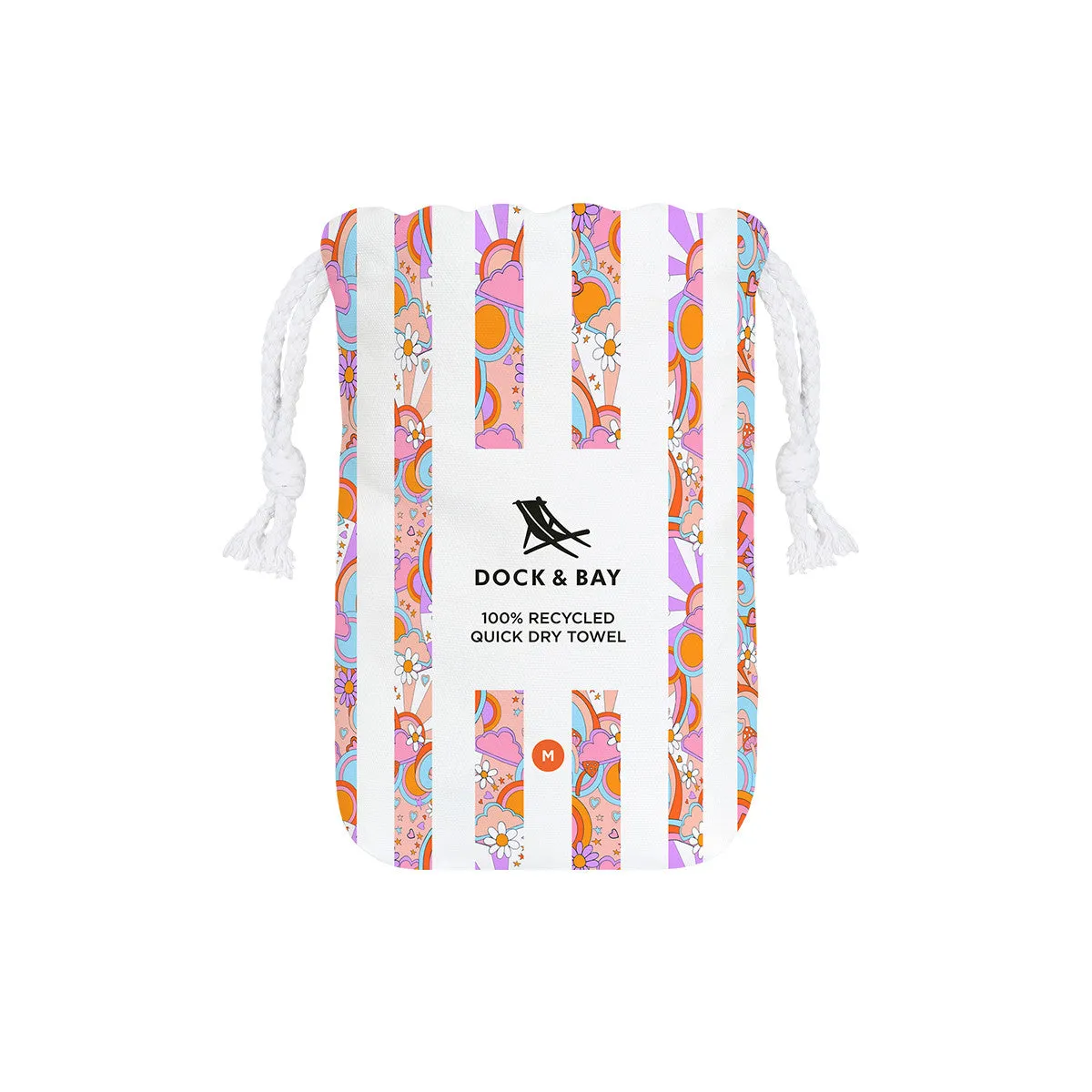 Dock & Bay | Beach Towel Kids | Pink Power