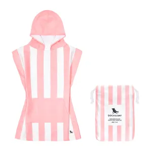 Dock & Bay | Poncho | Malibu Pink | 4-10 years