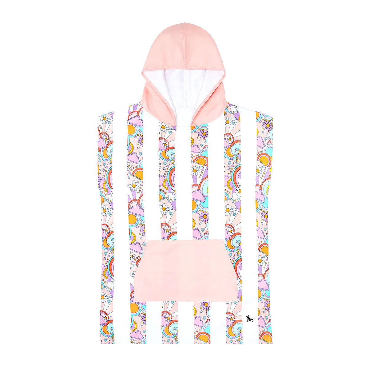 Dock & Bay | Poncho | Pink Power | M 8-10 years