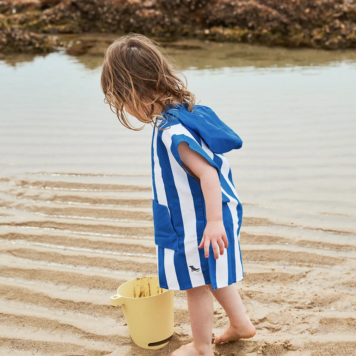 Dock & Bay | Poncho | Whitsunday Blue | 4-10 years