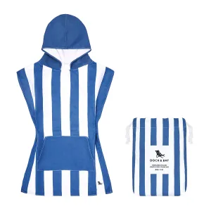 Dock & Bay | Poncho | Whitsunday Blue | 4-10 years