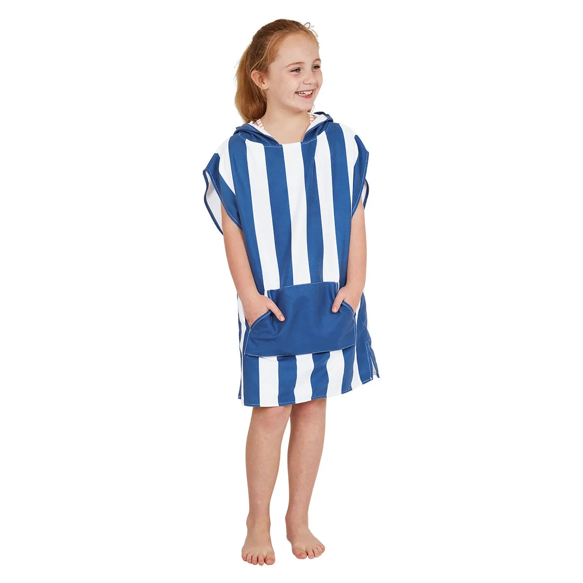 Dock & Bay | Poncho | Whitsunday Blue | 4-10 years