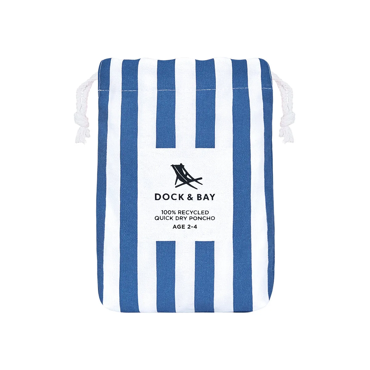 Dock & Bay | Poncho | Whitsunday Blue | 4-10 years