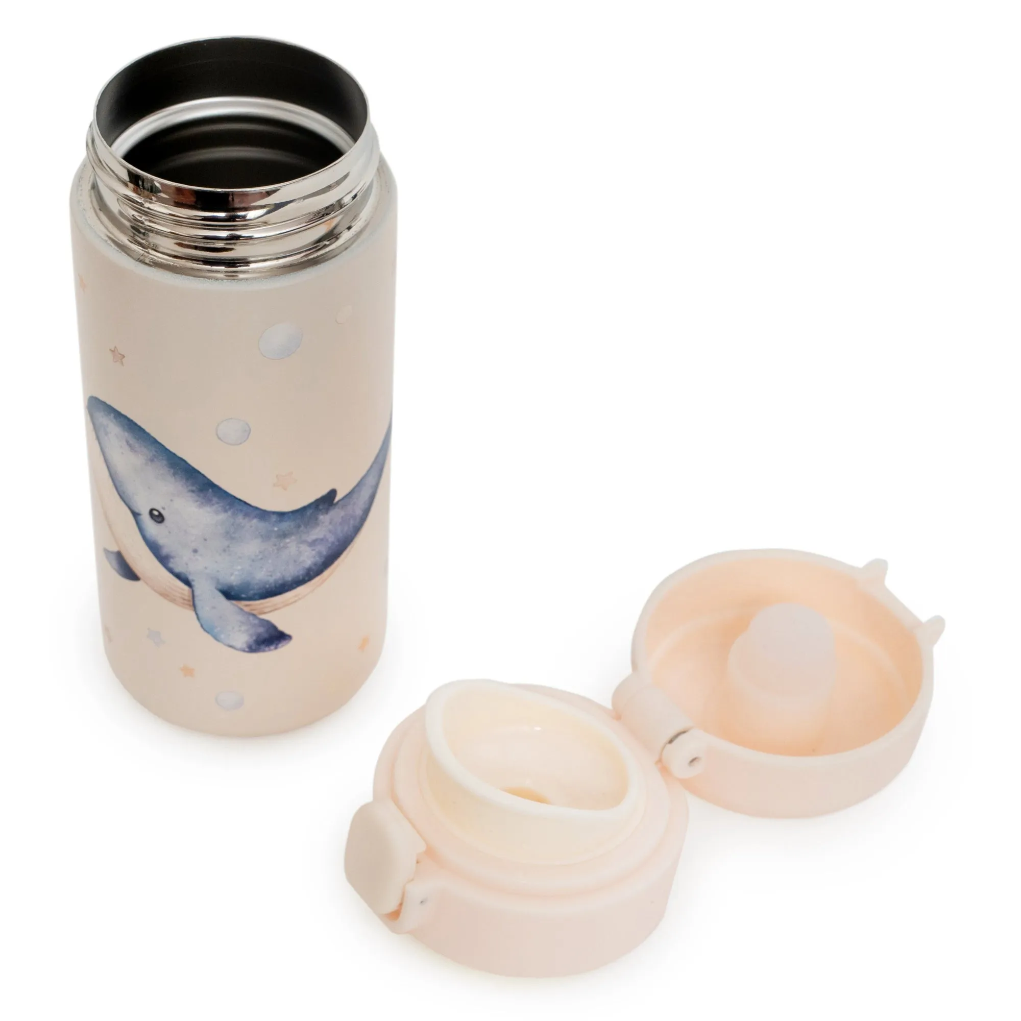 Drink Bottle Stainless Steel | Whale