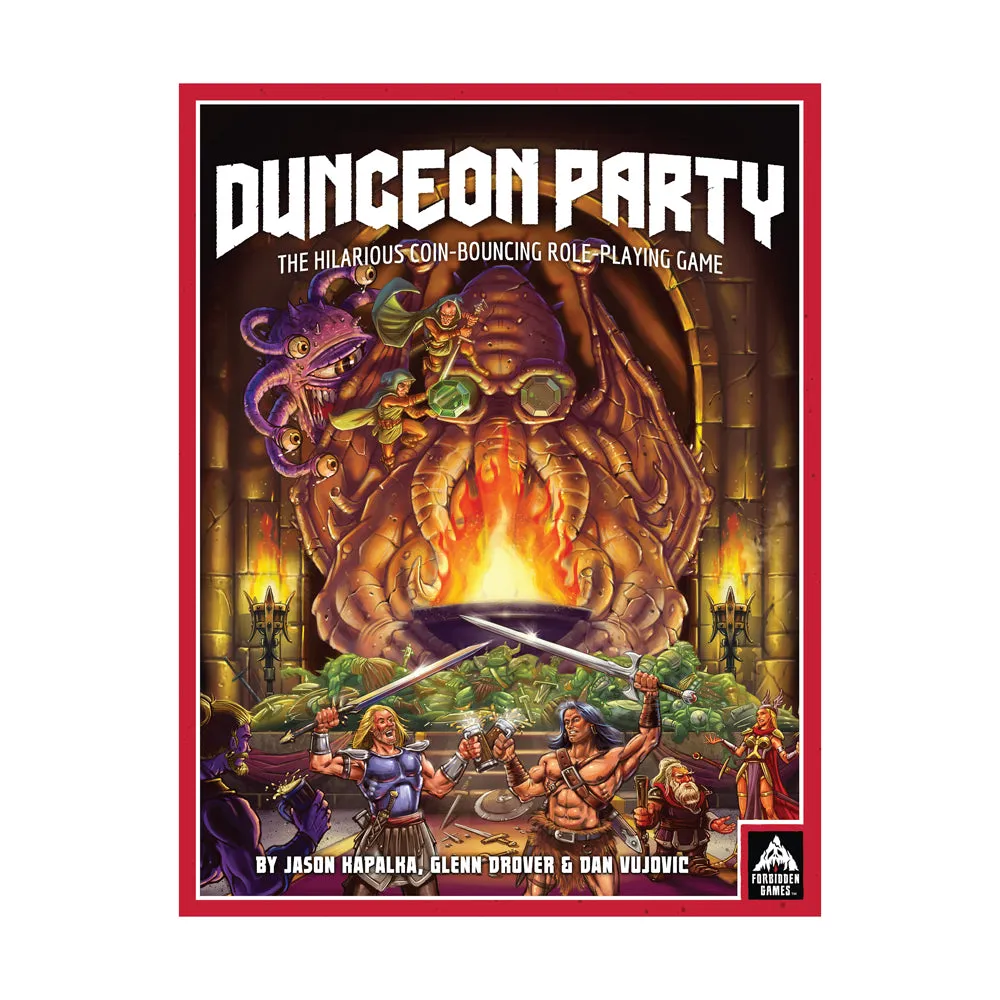 Dungeon Party Premium Edition Strategic Board Game