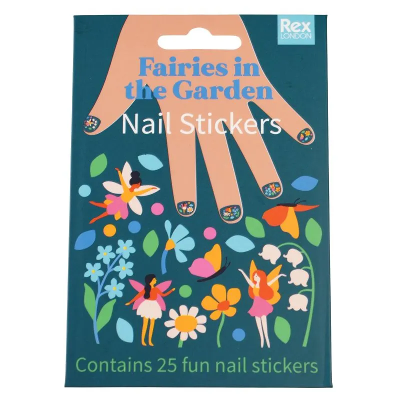 Fairies in the Garden - Nail Stickers