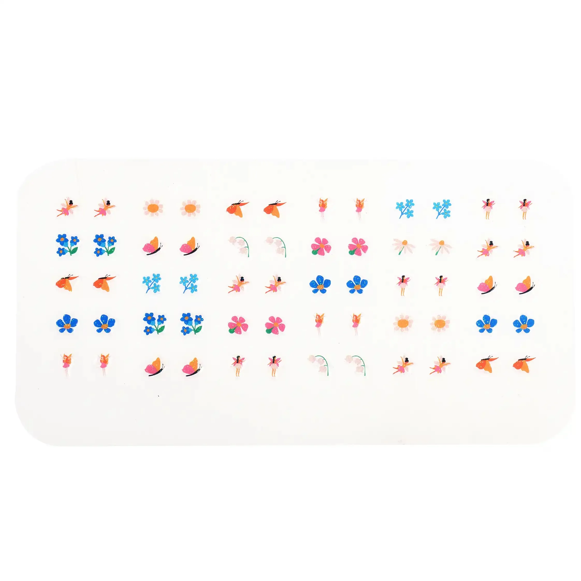 Fairies in the Garden - Stick on Earrings