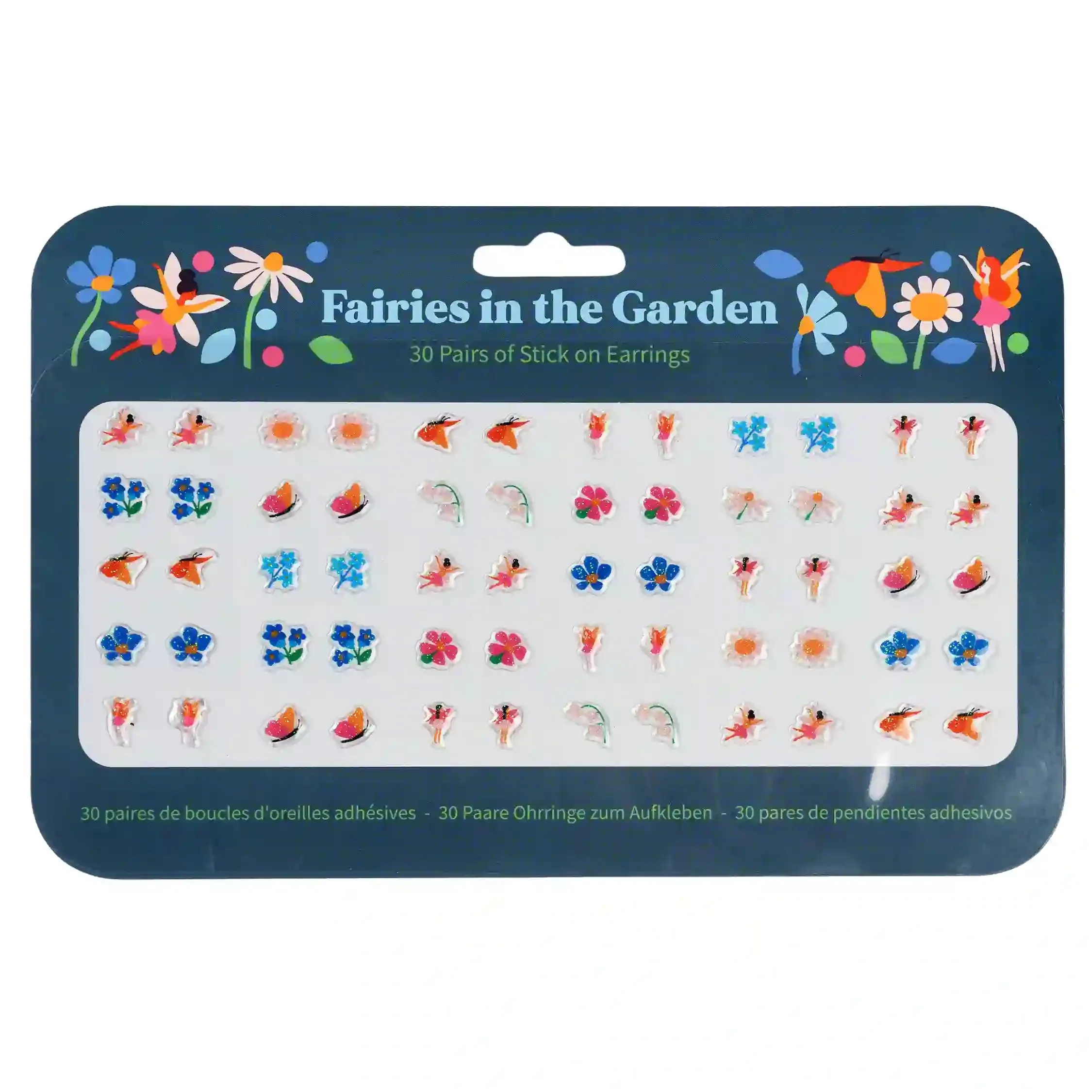 Fairies in the Garden - Stick on Earrings
