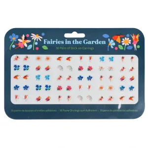 Fairies in the Garden - Stick on Earrings