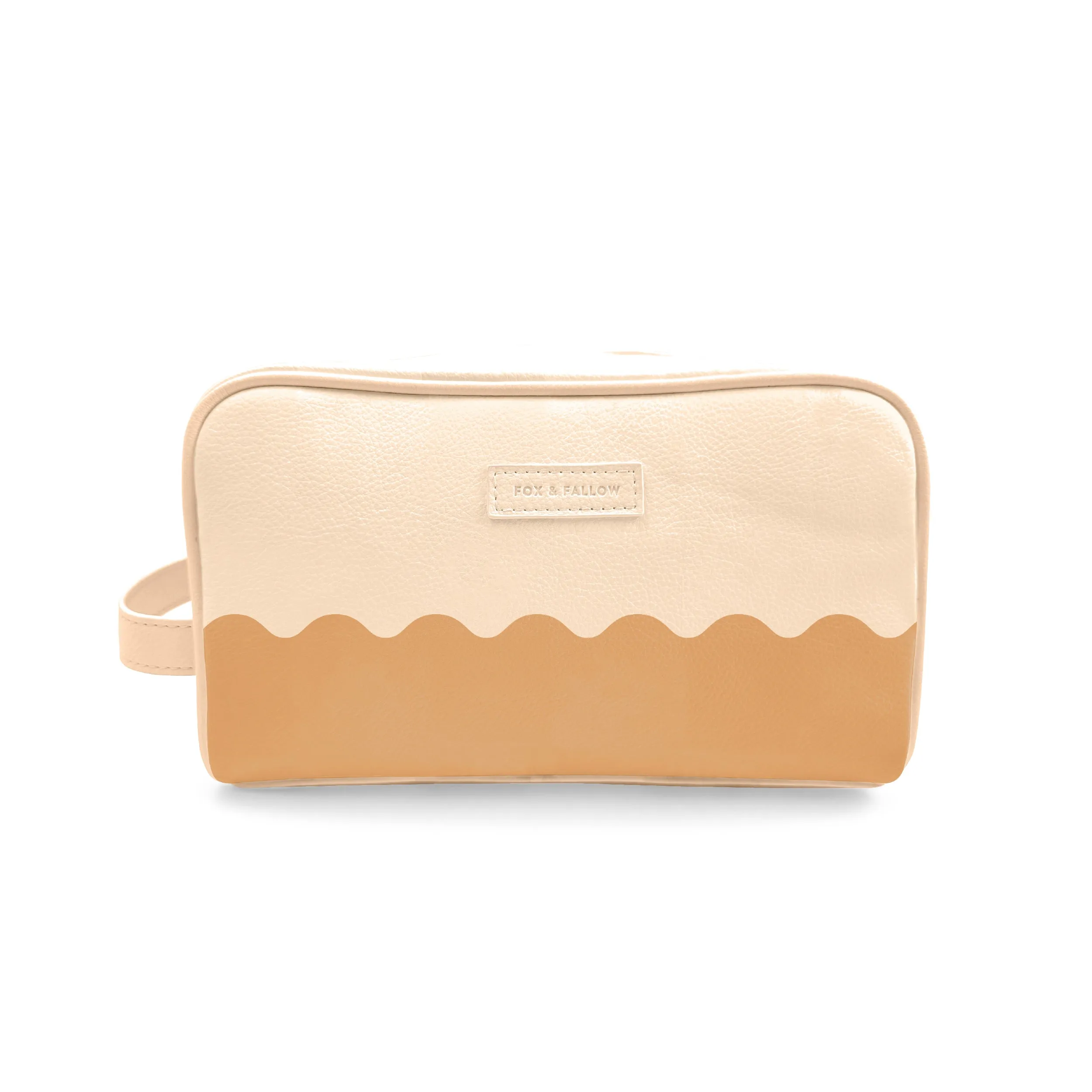Fox   Fallow Wash Bag | Caramel Ripple