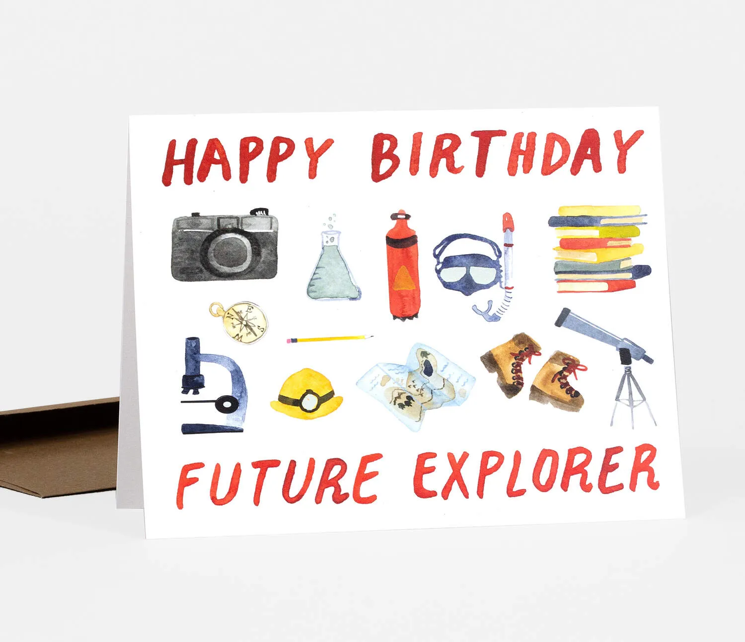 Future Explorer Birthday Card