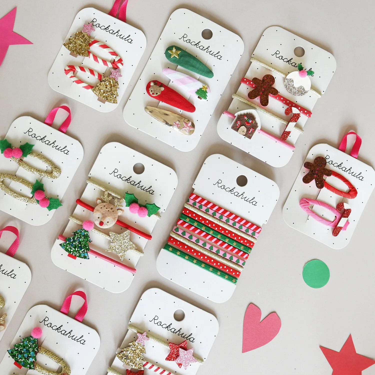 Golden Christmas Tree Clips