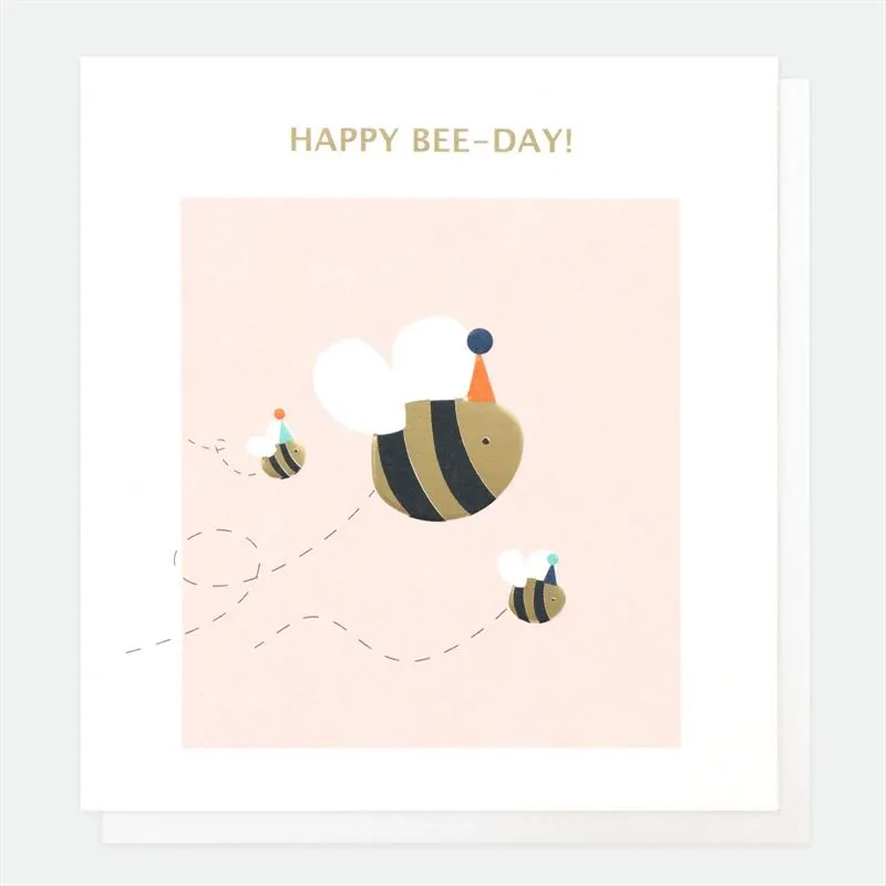 Happy Bee-Day - Birthday Card