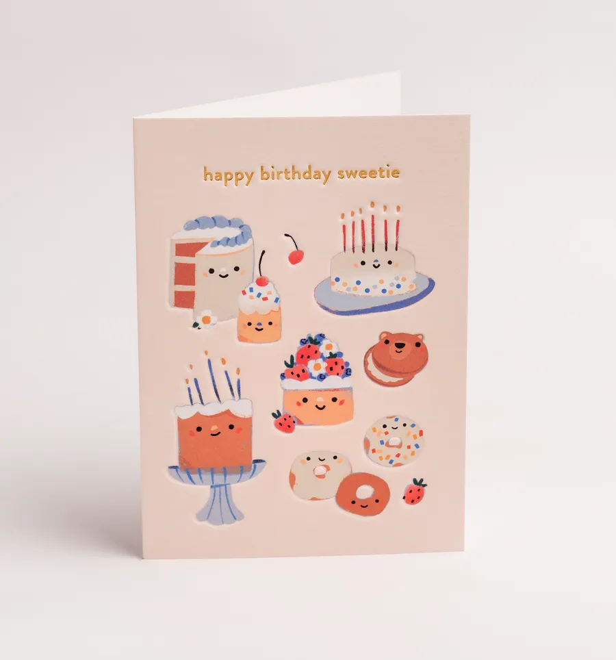 Happy Birthday Sweetie Card