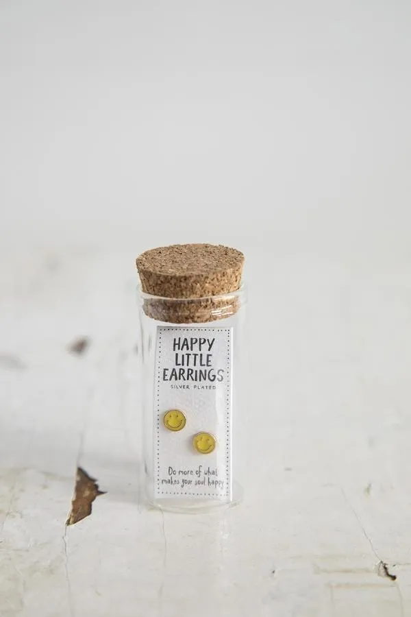 Happy Little Earrings | Smiley