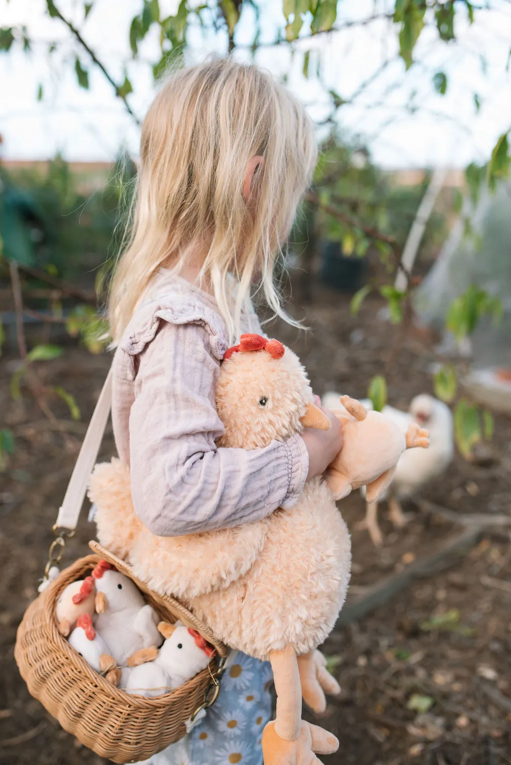 Harriet the Hen Rattle - Honey
